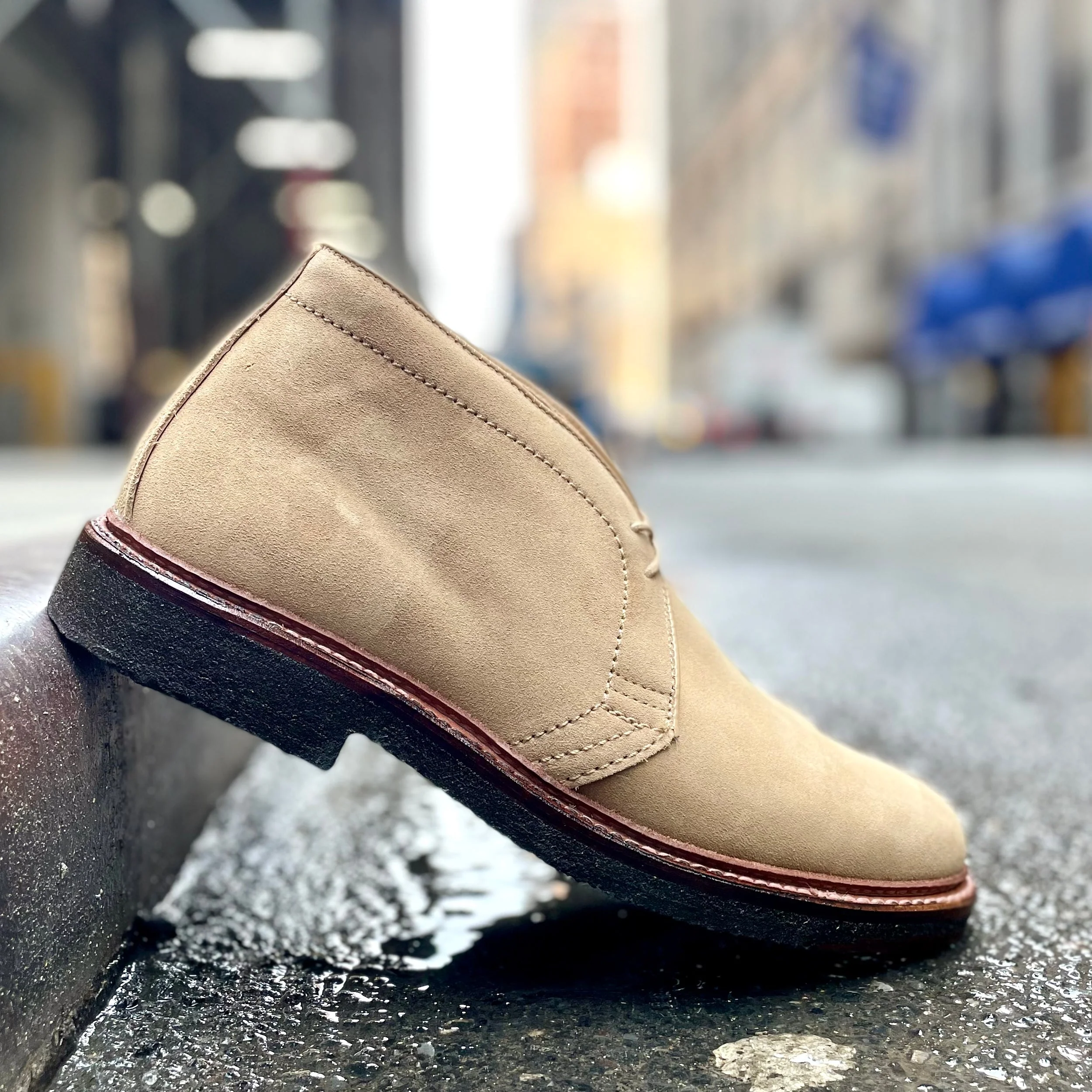 14580 - Desert Chukka Boot in Tan Suede - Image 3