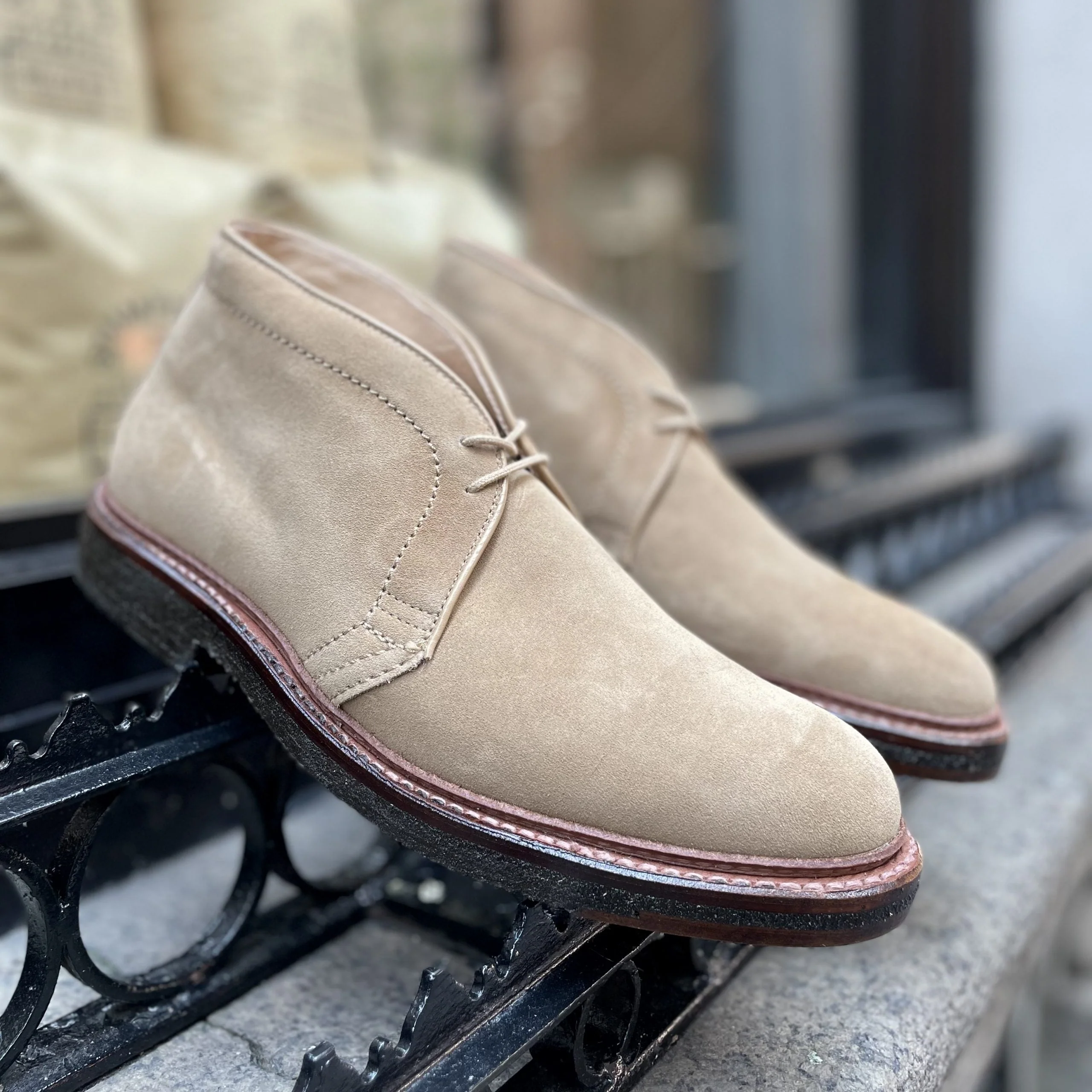 14580 - Desert Chukka Boot in Tan Suede - Image 4