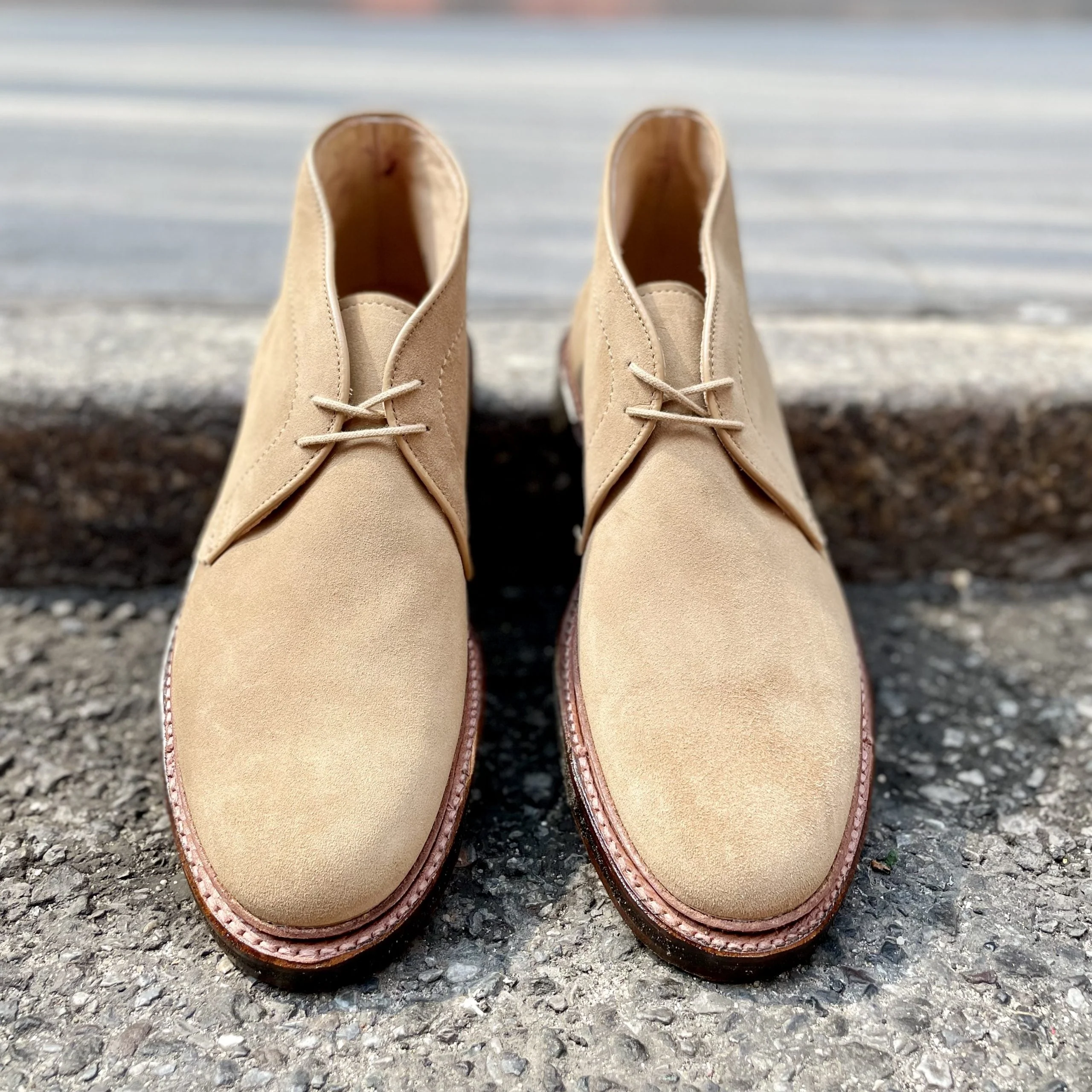 14580 - Desert Chukka Boot in Tan Suede - Image 6