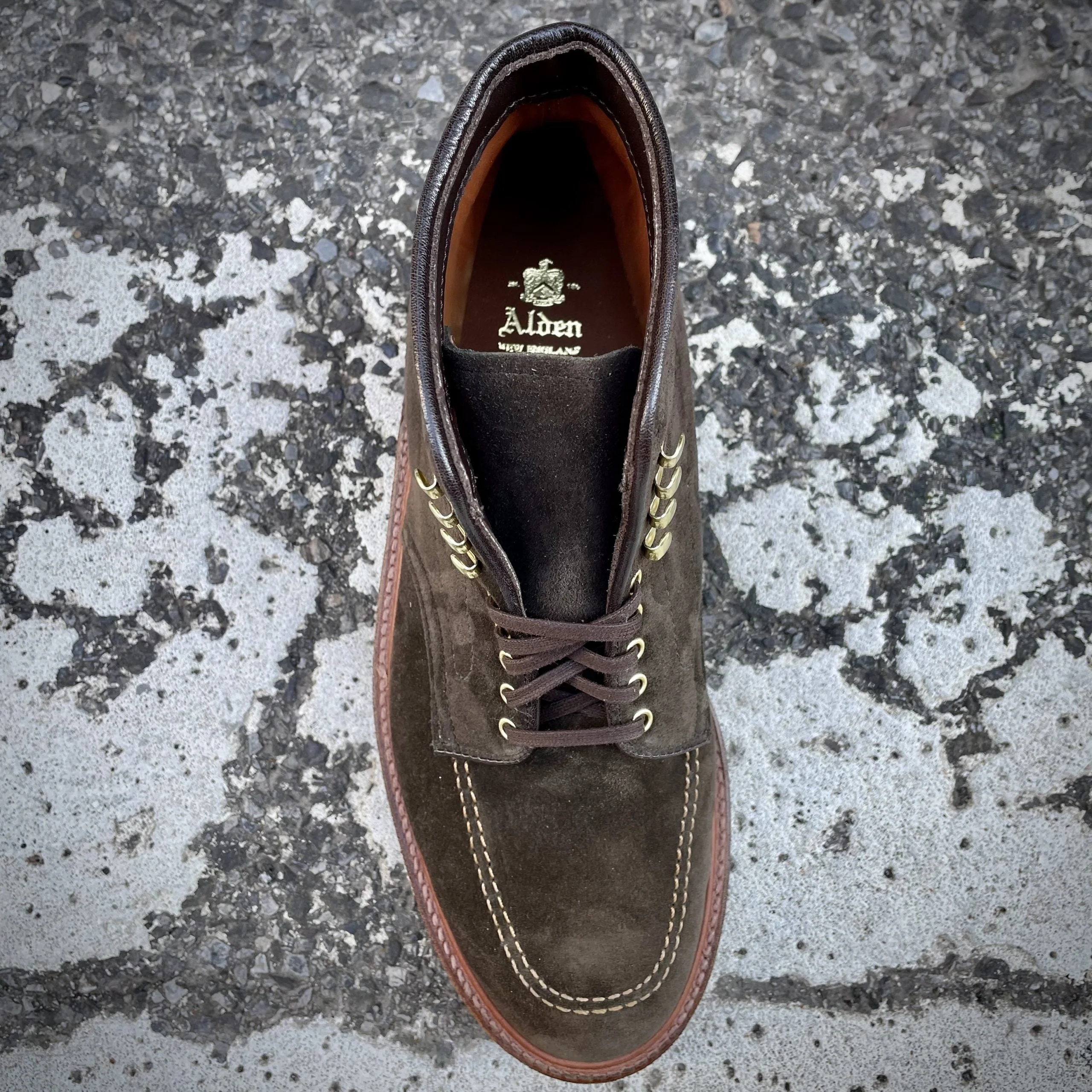 D0938H - Duncan Indy Boot in Loden Suede - Image 3