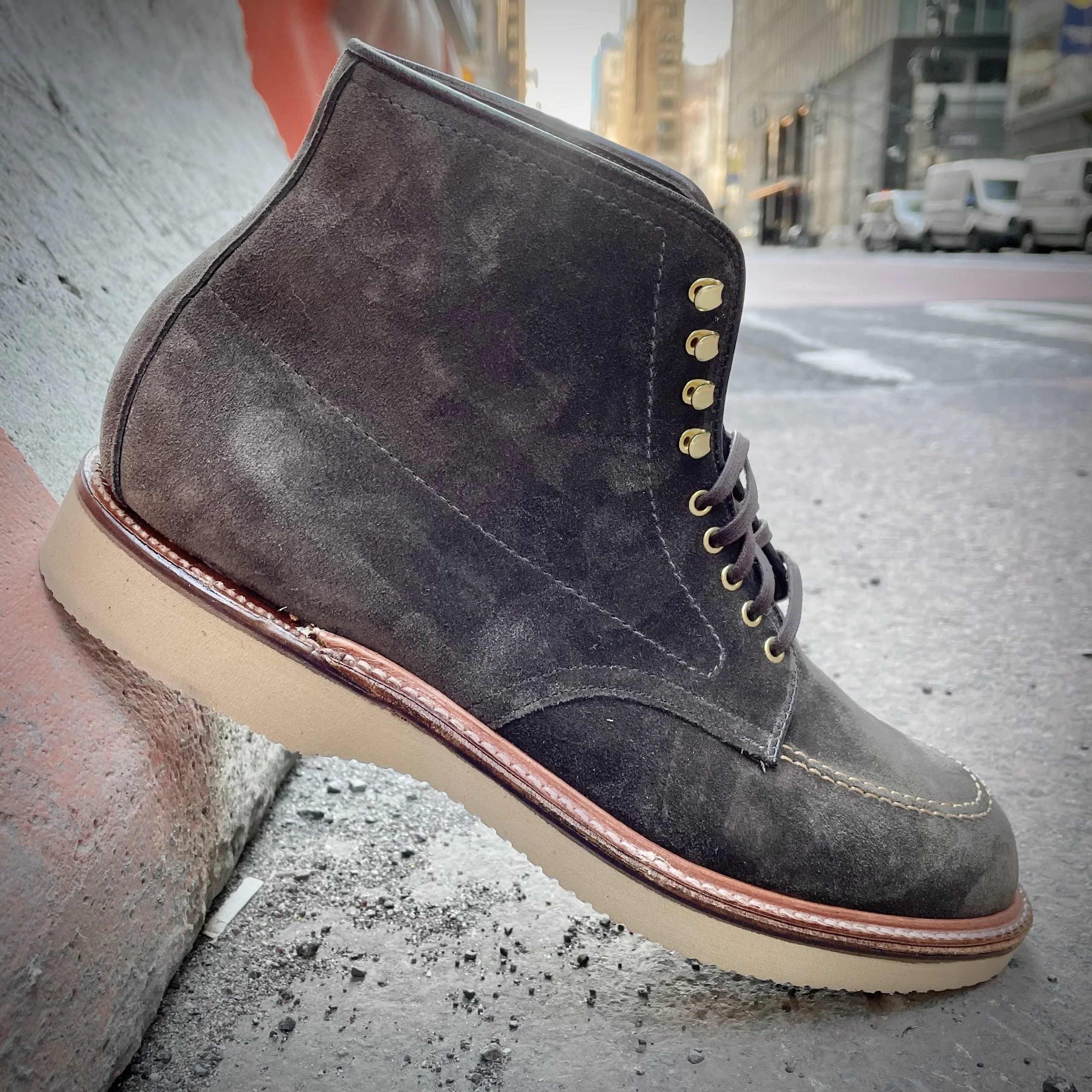 D0938H - Duncan Indy Boot in Loden Suede - Image 7