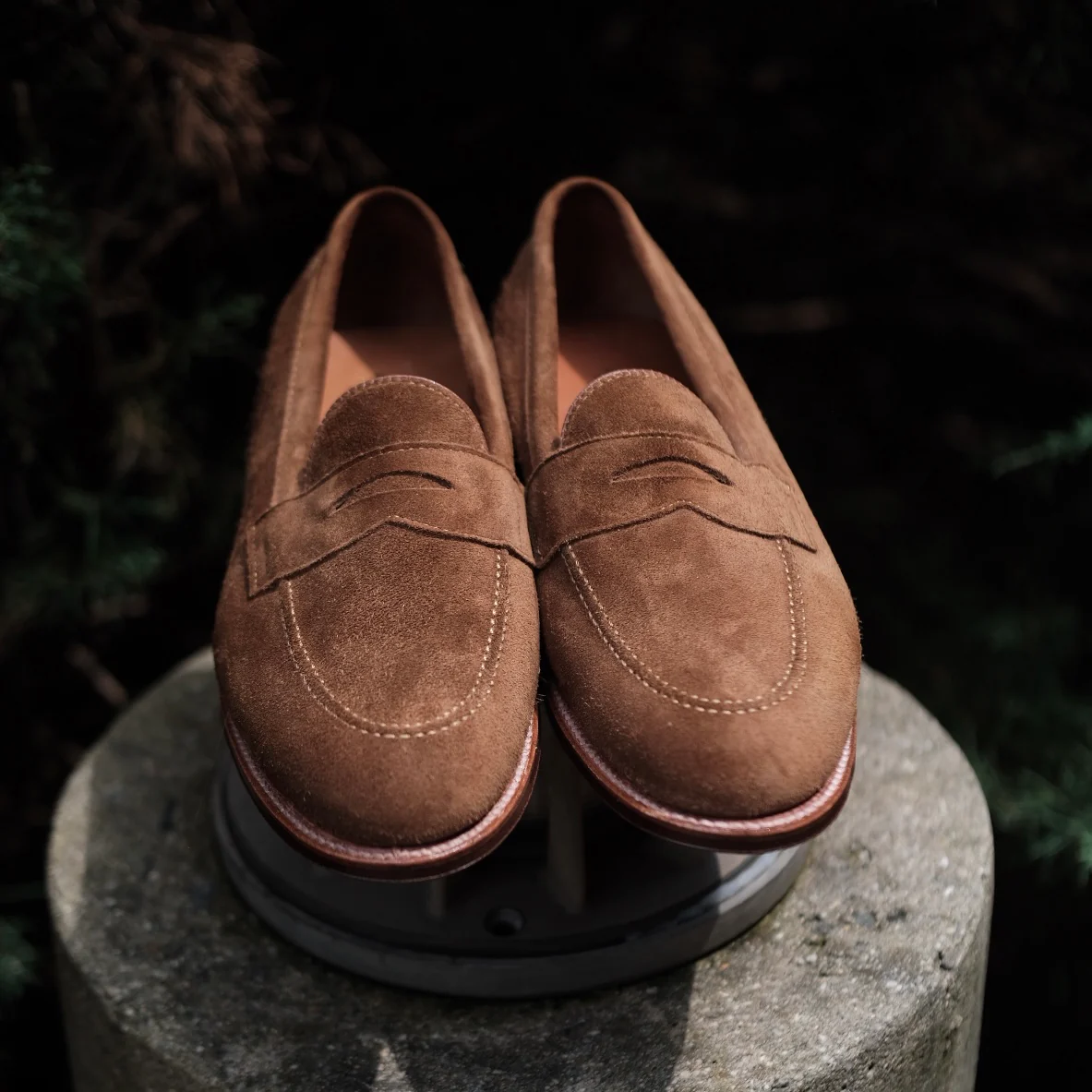 9693F - Flex Penny Loafer in Snuff Suede - Image 10