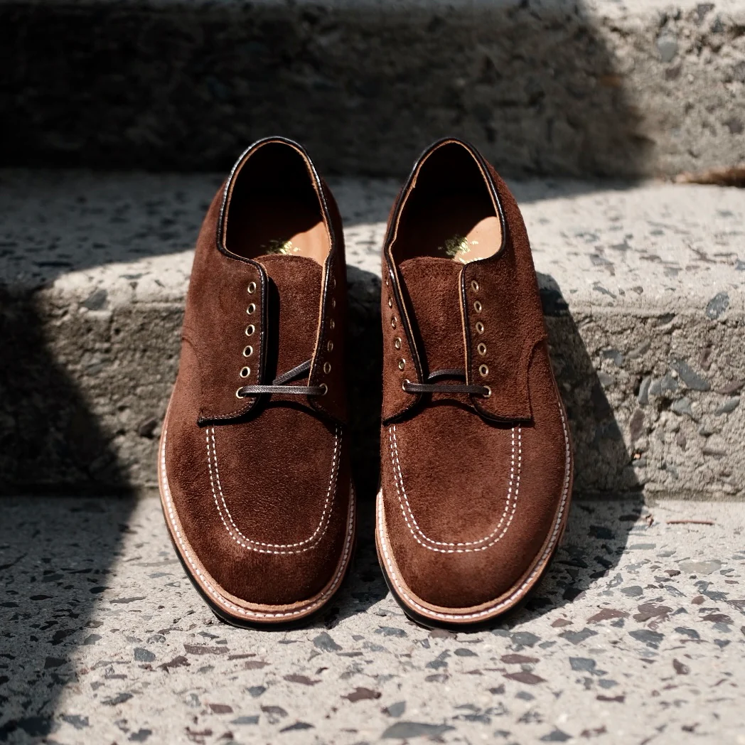 D2604C - Indy Shoe in Tobacco Reverse Chamois - Image 10