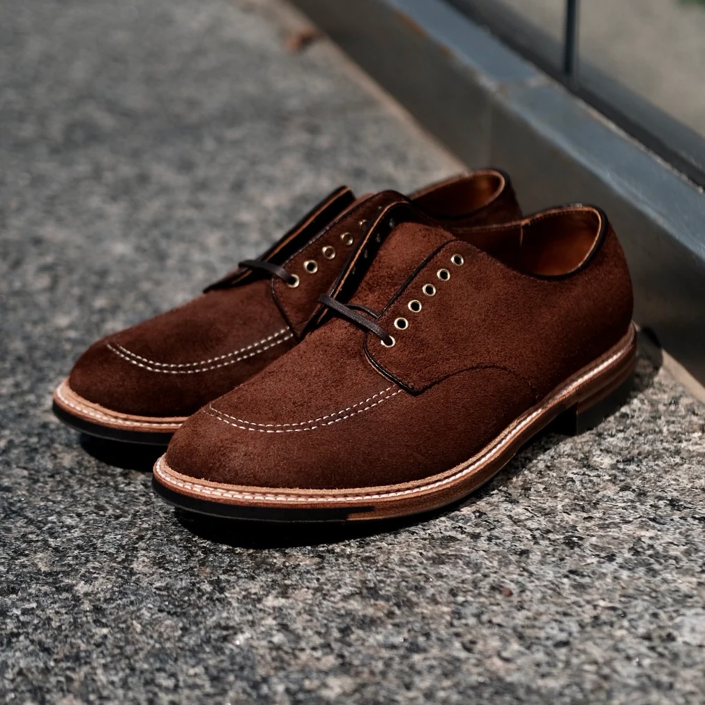 D2604C - Indy Shoe in Tobacco Reverse Chamois - Image 11