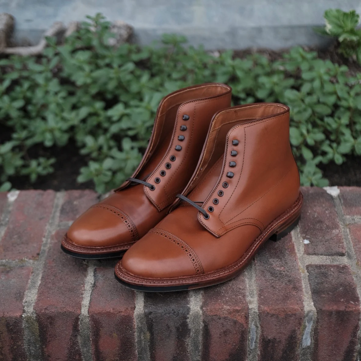 D2825HC - Jumper Boot in Burnished Tan Calfskin - Image 8