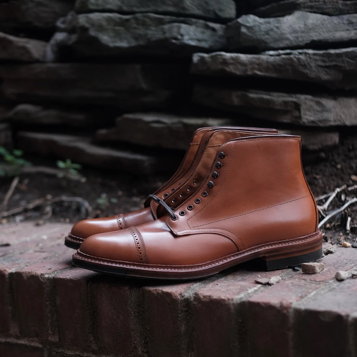 D2825HC - Jumper Boot in Burnished Tan Calfskin - Image 9