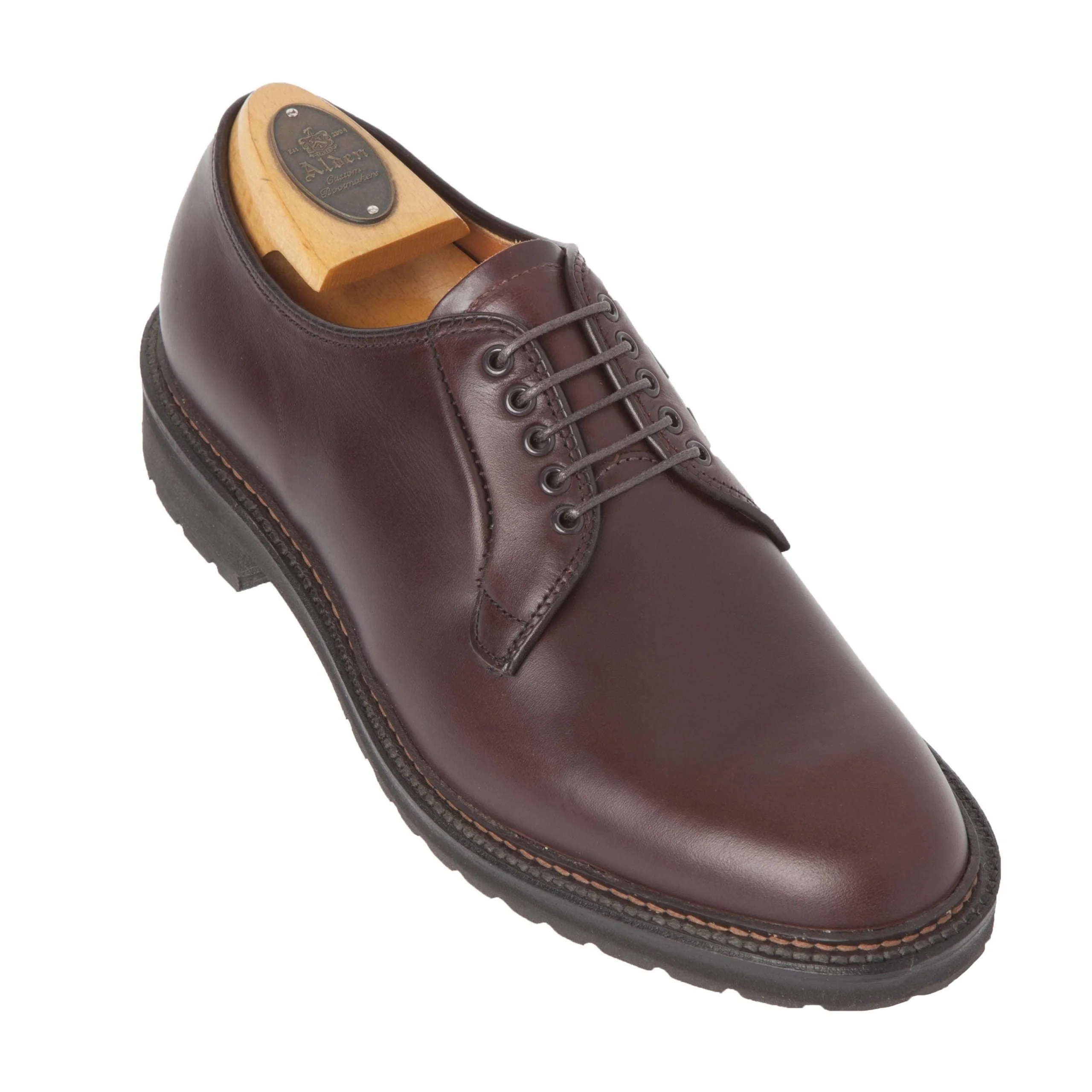 9432S - Plain Toe Blucher in Brown Chromexcel - Image 3