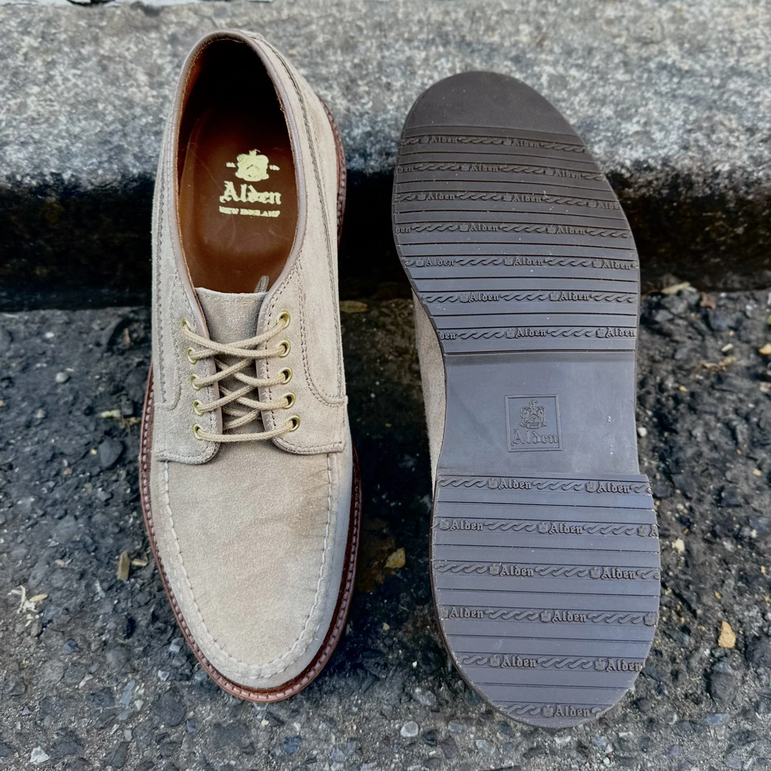 D1634L - Ranger Mocc in Milkshake Suede - Image 3