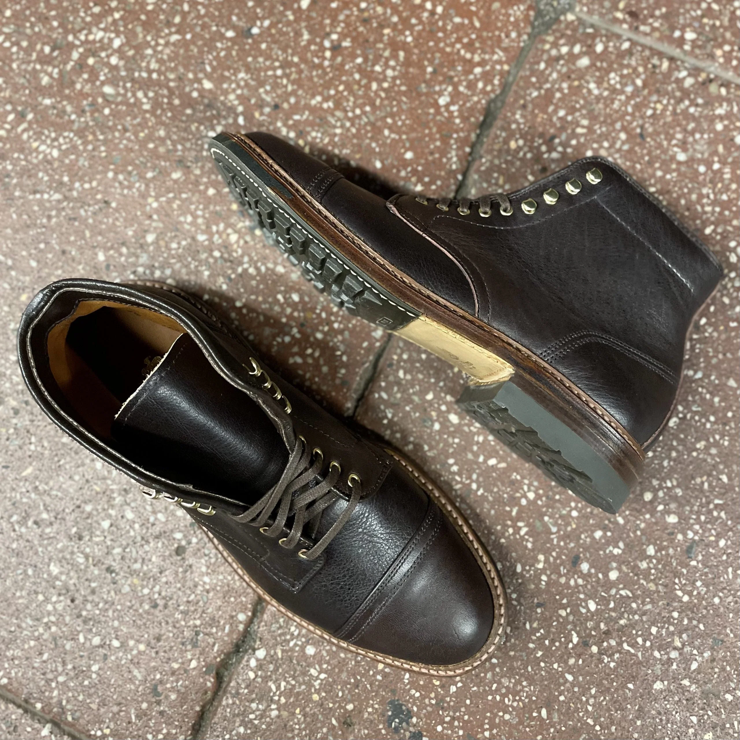 D1808HC - Stitchup 2/2 Boot in Arabica Lux7 - Image 12