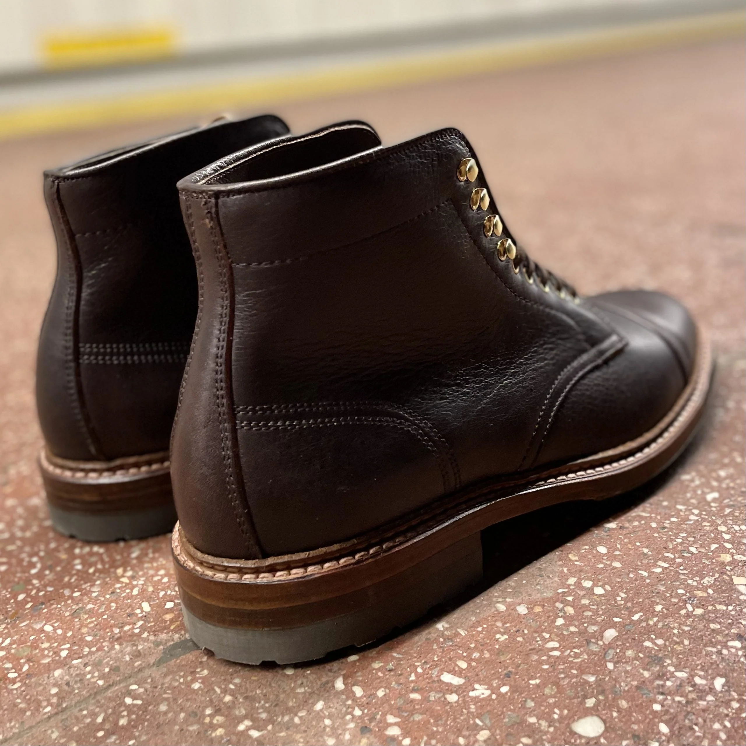 D1808HC - Stitchup 2/2 Boot in Arabica Lux7 - Image 9
