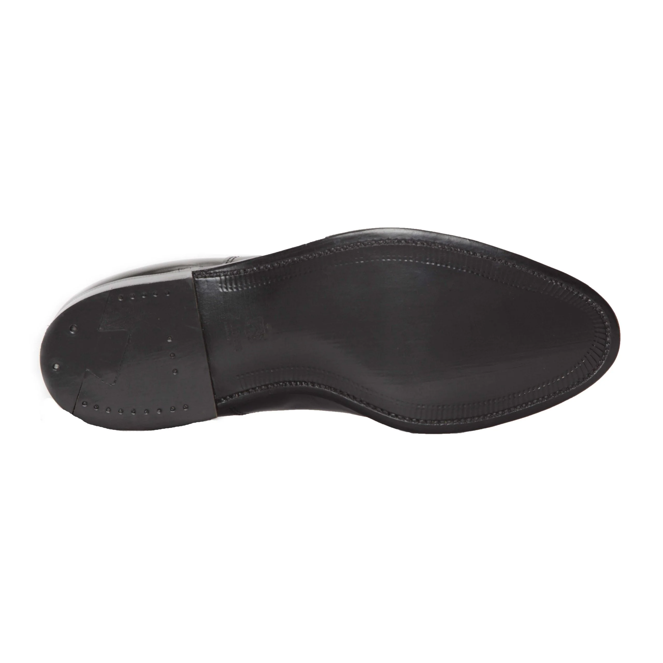 660 - Tassel Loafer in Black Calfksin - Image 4