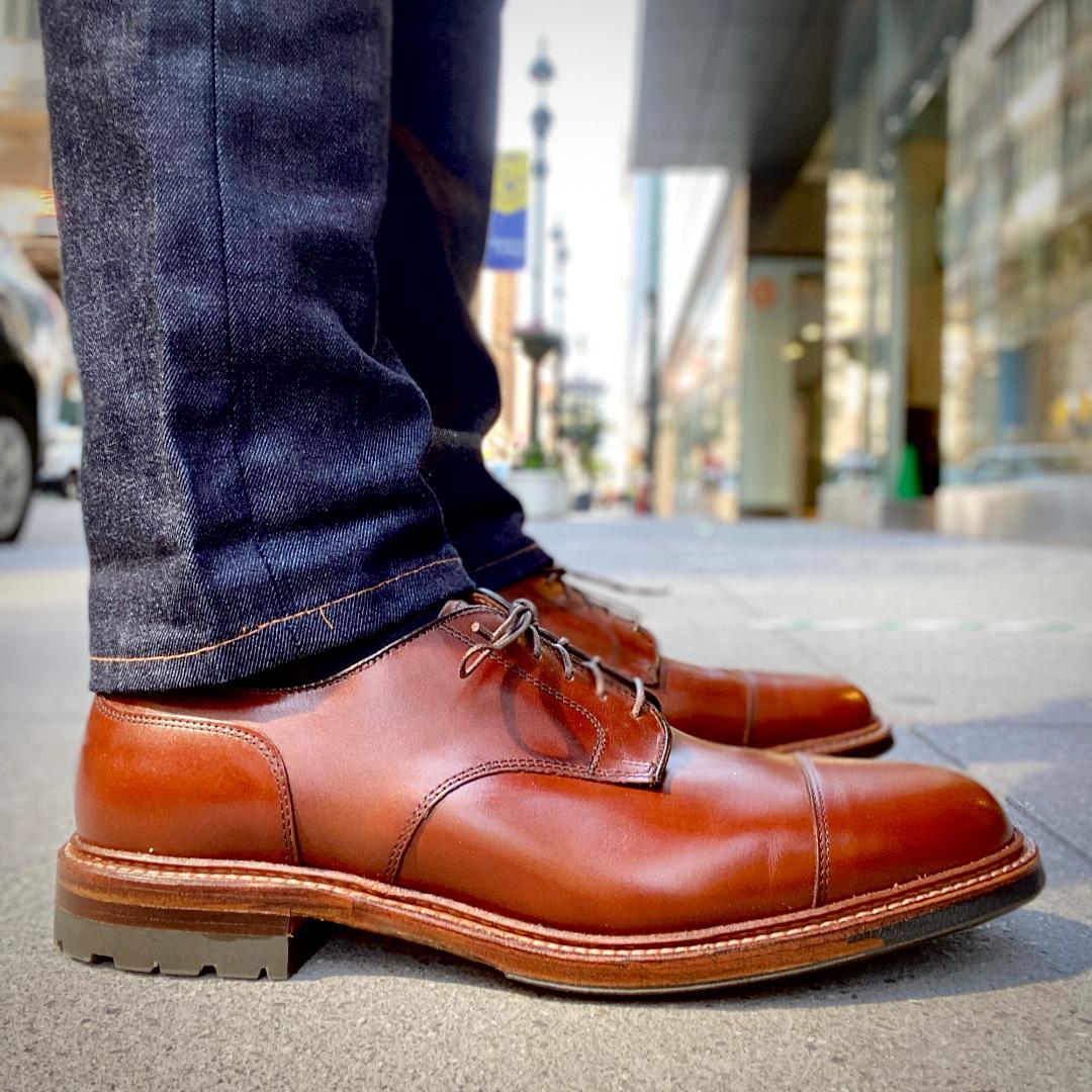 D9539C - "Ten to One" DeRosa Blucher in Madison Brown Calfskin - Image 8